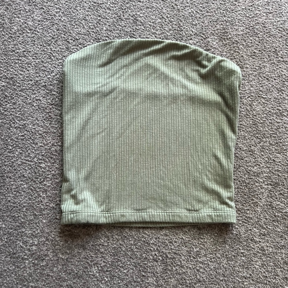 American Eagle Green Tube Top Size XS